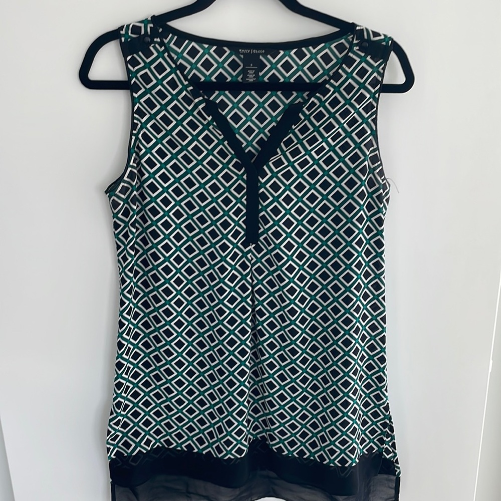 White House black market tunic size small